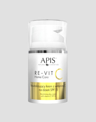 Creme de dia revitalizante com vitamina C SPF 15 Re-Vit C Home Care Apis - 1