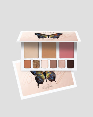 Paleta de blushes e bronzeadores Butterfly Makeup da Affect Professional Cosmetics - 1