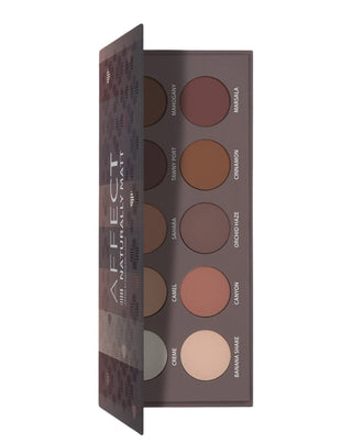 Paleta de sombras prensadas Naturally Matt da Affect Professional Cosmetics - 2