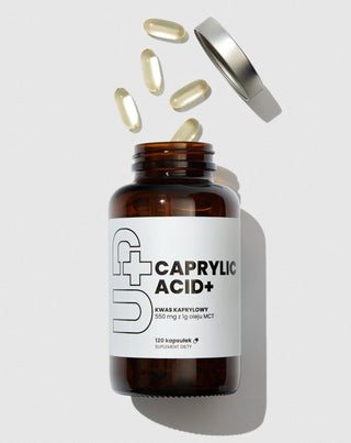 UP Ácido caprílico+ suplemento para apoiar o conforto digestivo e a saúde intestinal UP Health Pharma 120 cápsulas - 2