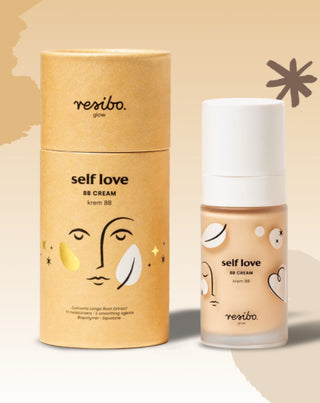 Natural e orgânico Self Love BB cream para o rosto no tom Bege Claro 30 ml Resibo - 2