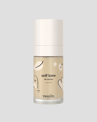Natural e orgânico Self Love BB cream para o rosto no tom Bege Claro 30 ml Resibo - 1