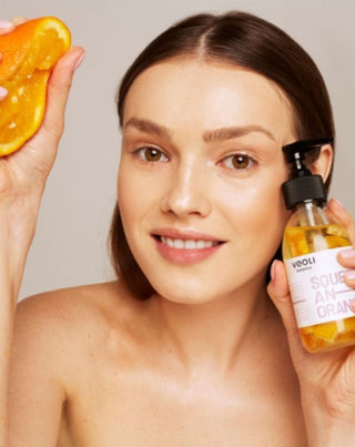 Óleo desmaquilhante emulsionante e Spf espremer uma laranja Veoli Botanica - 2