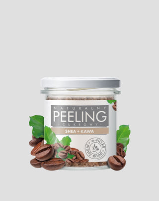 E-Fiore esfoliante de açúcar natural com manteiga de karité e café para reduzir a casca de laranja - 1
