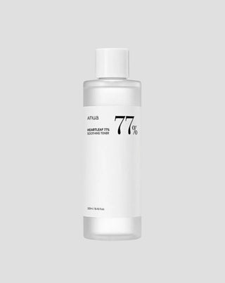 Tónico facial calmante Heartleaf 77% com extrato de folha cordial ANUA - 1