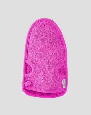Luva reutilizável de lavagem e esfoliação corporal redutora da celulite Skin Smoothing Pink Glov - 1