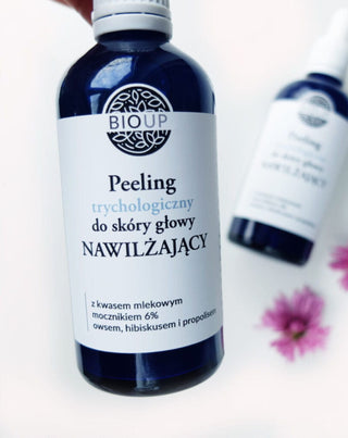 Esfoliante tricológico hidratante do couro cabeludo com hibisco e ureia 6% BIOUP - 2