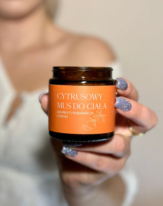 Mousse corporal citrina hidratante e regeneradora para peles muito secas Mglife - 3