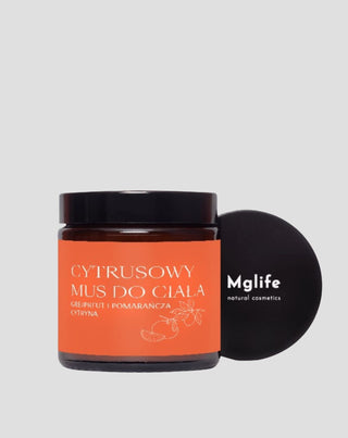 Mousse corporal citrina hidratante e regeneradora para peles muito secas Mglife - 4
