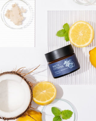 Creme desodorizante natural Menta-Limão Mglife - 2