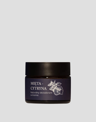 Creme desodorizante natural Menta-Limão Mglife - 1