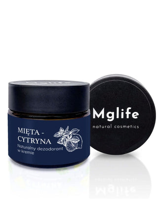 Creme desodorizante natural Menta-Limão Mglife - 3