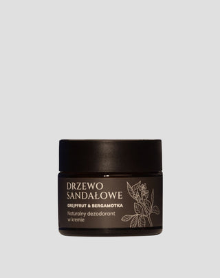 Creme desodorizante natural Sândalo, Toranja e Bergamota Mglife - 1