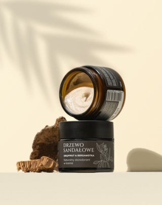 Creme desodorizante natural Sândalo, Toranja e Bergamota Mglife - 3