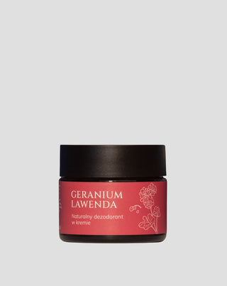 Creme desodorizante natural de gerânio e lavanda Mglife - 1