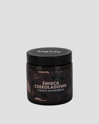 Vela perfumada de chocolate com sementes de colza natural e ecológica Mglife - 1