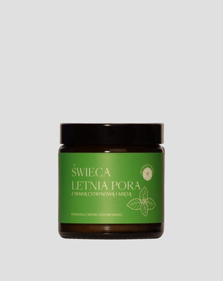 Vela perfumada de erva-limão e hortelã verão Mglife - 1