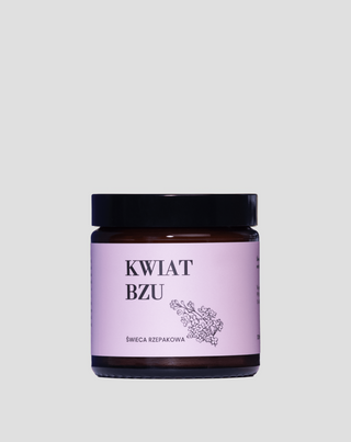 Vela natural de colza com aroma subtil de Flor de Lilás Mglife - 1