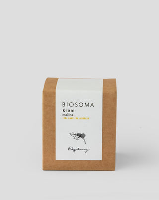 Creme facial com framboesa e ácido hialurónico para nutrir e hidratar Biosoma - 2