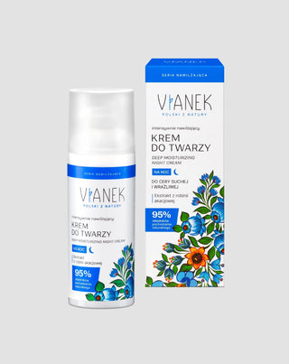 Creme de hidratação intensiva com acácia robínia para peles que necessitam de hidratação Vianek - 2