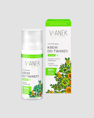 Creme de Dia Normalizante para peles oleosas e problemáticas Vianek - 2