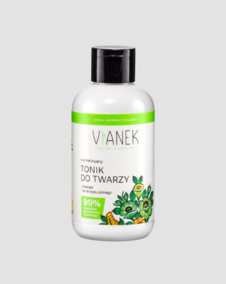 Tónico facial normalizante com cavalinha e aloé vera para peles problemáticas Vianek - 1