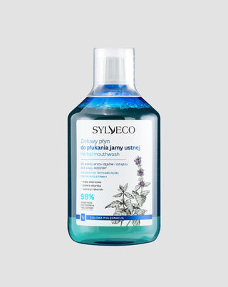 Colutório à base de plantas com extractos naturais sem álcool Sylveco - 1