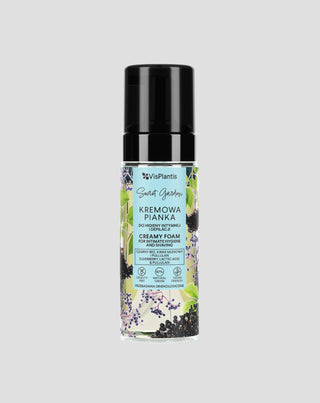 Espuma cremosa de higiene íntima com extrato de sabugueiro e ácido lático Vis Plantis - 1