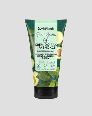 Creme fortemente regenerador para mãos e unhas com óleo de abacate e de sementes de algodão Vis Plantis - 1