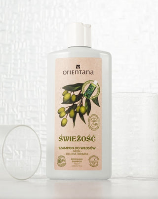 Orientana Ayurvedic Anti-dandruff Hair Shampoo Honey and Green Tea - 3