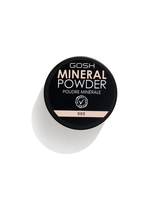 Pó mineral em pó que deixa um acabamento mate natural 002 Ivory Gosh - 3