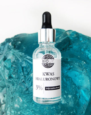 Ácido hialurónico 3% Hidratante cutâneo com três partículas para todos os tipos de pele BIOUP - 3
