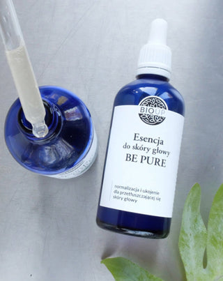 Esfoliação capilar fortalecedora do couro cabeludo oleoso Essence Be Pure BIOUP - 2