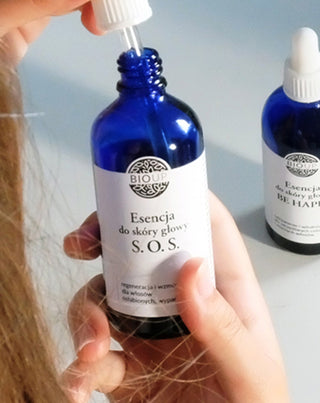 Pacote de fortalecimento do couro cabeludo para queda de cabelo Essência SOS BIOUP - 2