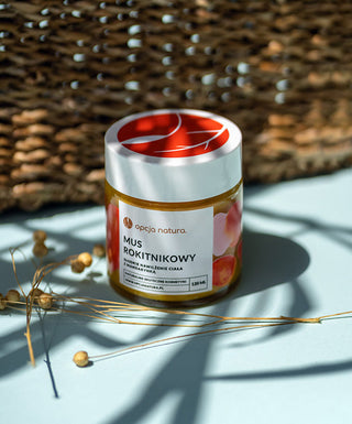 Mousse corporal natural de espinheiro marítimo para peles secas e sem brilho Opção Natura - 2