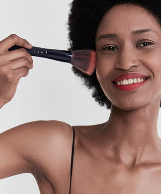 Pincel de acabamento de maquilhagem para pó ou iluminador N.º 12 Say Makeup - 2