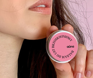 Bálsamo labial de pêssego Auna para hidratar e prevenir as fissuras dos lábios - 3