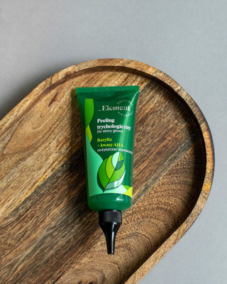 Esfoliante de limpeza tricológica para o couro cabeludo com extrato de manjericão e ácido de frutos Elemento - 2