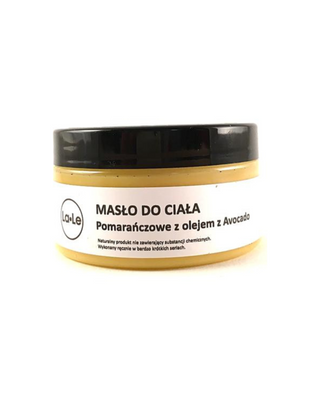 Manteiga corporal de laranja com óleo de abacate para estrias e celulite La-Le - 1