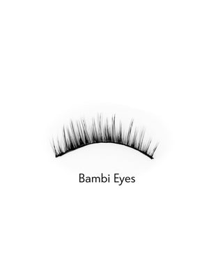 Pestanas artificiais numa tira 2d para utilização repetida suaves e leves Bambi Eyes Bamm!Lashes - 2