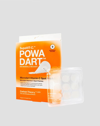 Pensos com microagulhas para a hiperpigmentação com vitamina C SupaVit-C Powa Dart Carbon Theory - 2