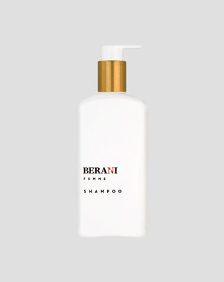 Champô natural para cabelos de mulher com queracina regeneradora e fortalecedora Berani Femme - 1