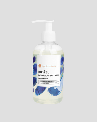 Gel de higiene íntima de limpeza suave com biofermento Biożel Opcja Natura - 1