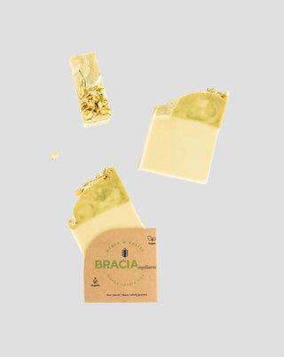 Sabonete em barra com jasmim e acácia para rugas e acne Noite quente de verão Bracia Mydlarze_2 - 2