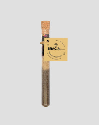 Shot calmante para banho com sal magnésio-potássio Stalowy Hibiskus Bracia Mydlarze - 1