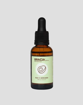 Óleo de abacate hidratante e nutritivo com vitaminas A, E e D Bracia Mydlarze - 1