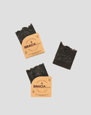 Sabonete em barra antibacteriano e antifúngico Borowina com calta Bracia Mydlarze_2 - 2