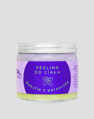 Esfoliante natural com sal que melhora o humor Manjericão e groselha Soap Brothers - 1