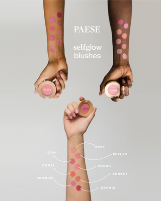 Blush autobrilhante versátil de longa duração e fácil de utilizar Paese - 3