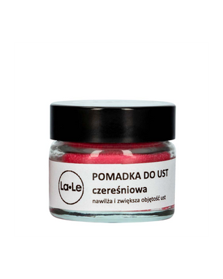Batom cereja calmante e protetor com complexo La-Le para aumentar os lábios - 1